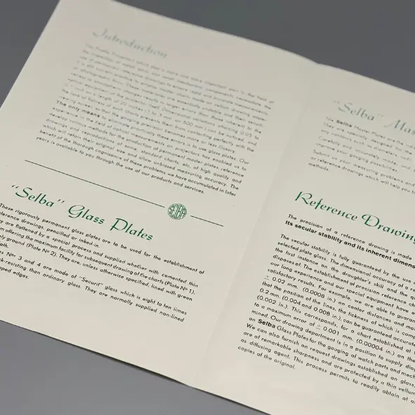 Selba's archive in Geneva