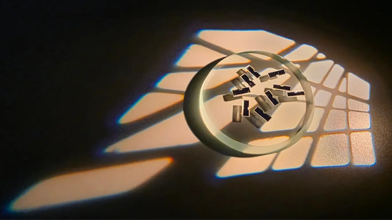 Selba's mirrors before packing for medical applications